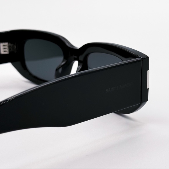 NEW SAINT LAURENT SL697 001 UNISEX BLACK SUNGLASSES SAINT LAURENT SL 697 - Picture 8 of 11
